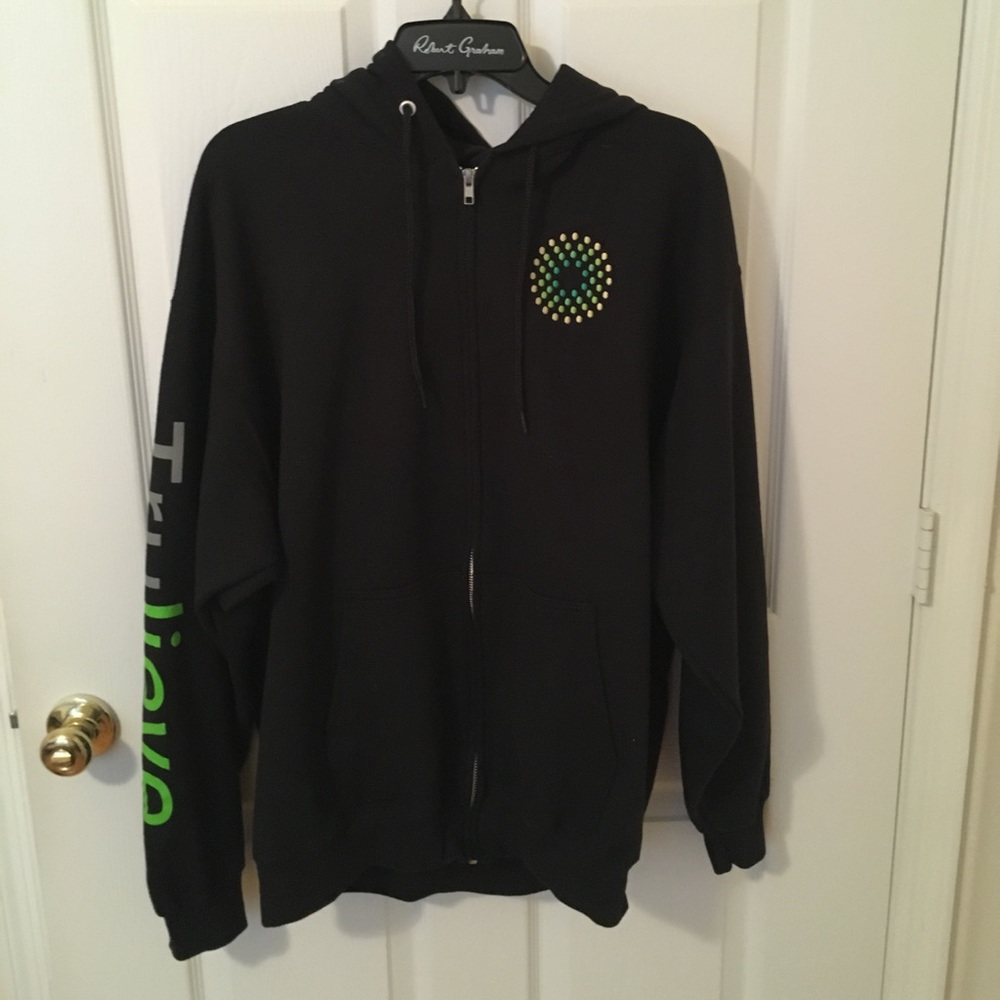 Trulieve sweatshirt zip up size XL